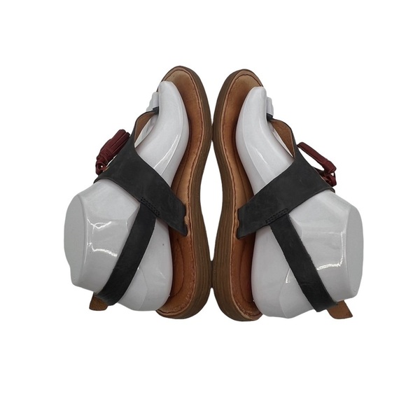 Born St Joe Boho Blue Red Tassel Leather Sandals Size 7 Women's - Picture 5 of 11